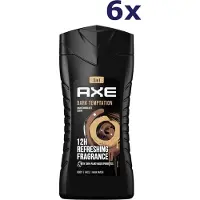 Axe 6x Douchegel Dark Temptation 250 ml 5 in 1