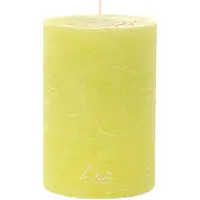 LUZ Rasteli Your Kaars Cilinder Groen-Lime Groen D 9 cm H 13 cm