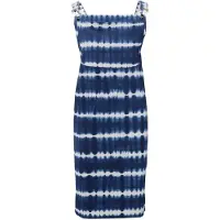 Vt wonen schort (tie-dye blauw)