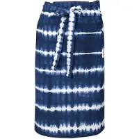 Vt wonen vtwonen - Schort Tie Dye - Sloof - Keukenschort - Blauw, Wit --91 x 93 cm