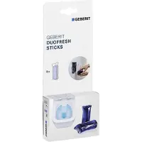 Geberit DuoFresh Stick (geeignet für Betätigungsplatten, Schachtel mit 8 DuoFresh Sticks, L x B x H 22 x 9,3 x 2,2 cm, Frischestick für WC, Reinigungstabs) 244600001