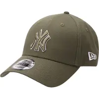 New Era Pet 'OUTLINE 9FORTY NEYYAN' grijs / groen / wit