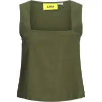JJXX Top 'JXBREEZE SUMMER' donkergroen