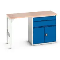 Bott Verso Werkbank | 2 Lades | 2 Deuren | Breedte 1500mm | Multiplex | RAL 5010 - 16921905.11