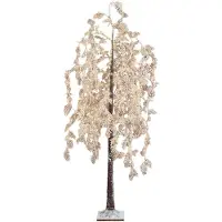Lumineo Besneeuwde Wilgenboom Met Microled 80x210 Cm