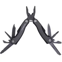 Munkees Stainless Steel Multitool Antraciet