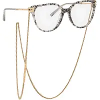 Chopard IKCH366 55/17/140 Zwart Grijs Acetaat DAME IKCH366