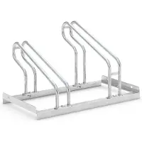 WSM Fietsenrek , 1-zijdig, voor banden tot B 55 mm, B 700 x D 1850 x H 500 mm, staal thermisch verzinkt, 2 parkeerplekken, ongemonteerd