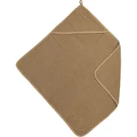 Meyco Baby Uni badcape - badstof - toffee - 75x75cm