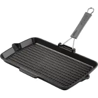 Staub Grillpan Rechthoek Zwart 34 x 21 cm