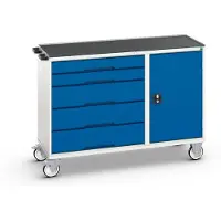 Bott Verso Montagewagen | 5 Lades | 1 Deur | Afrolrand | RAL 5010 - 16927152.11