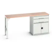 Bott Verso Werkbank | 2 Lades | 2 Deuren | Breedte Lade 800mm | Multiplex | RAL 7035 - 16921955.16