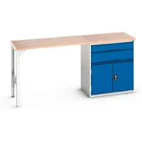 Bott Verso Werkbank | 2 Lades | 2 Deuren | Breedte Lade 800mm | Multiplex | RAL 5010 - 16921955.11