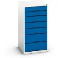 Bott Verso Schuifladenkast | 525x550x1000mm | 7 Laden | RAL 5010 - 16925049.11