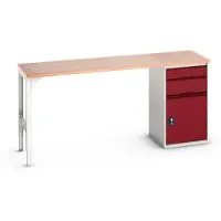 Bott Verso Werkbank | 2 Lades | Breedte Lade 525mm | Multiplex | RAL 3004 - 16921952.24