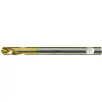 Format Centreerboor NC lang DIN1835 HSSCo5 TiN vorm B 120grad. cilinderschacht 10,0mm