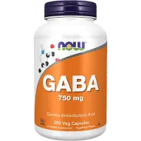 Now GABA 750mg - 200 v-caps