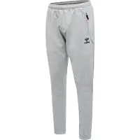 Hummel Sportbroek 'Move Grid' grijs / zwart / wit