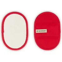 Le Creuset pannenlappen 2-pack 18x12 cm Cerise