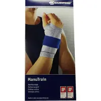 Bauerfeind Manutrain polsbrace Zwart - Rechts - Maat 2