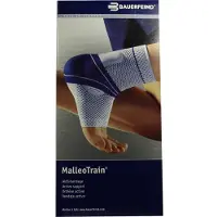 Bauerfeind MalleoTrain Enkelbrace Zwart - Links - Maat 5