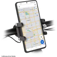 SBS Aluminium Mobile Phone Holder For Bicycles Or Scooters Houder Zwart