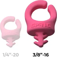 SPRIG Cable Opening 13,5 mm 3/8”-16, Pink, 3-Pack