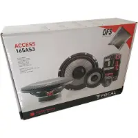 Focal 165AS3 - Autospeaker - Access serie - 3weg composet - Met 8cm midrange - 160Watt