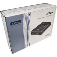 Axton Auto HiFi Subwoofer, ATB 20P Actieve Suwoofer voor onder de stoel met passieve conussen