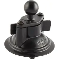 Ram Mounts Twist Lock Zuignap. zwart. one Maat