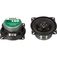 Calearo - EL 100 - COAX - 2-WEG - auto speakers - set (2stuks) - 100MM 10CM 10 cm - 70W