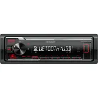 Kenwood KMM-BT209 Autoradio - Rood