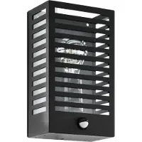 Eglo 900137 Alamonte 3 Wandlamp Sensor Aluminium/Staal Zwart - 1 x E27