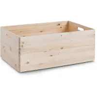 Zeller Houten kist - 60 x 40 x 24 cm - Stapelbaar