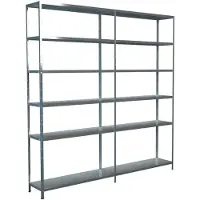 Schulte Legborden zonder bouten, H 2300 x B 2200 x D 350 mm, gegalvaniseerd