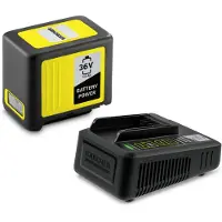 Kärcher Starter Kit 36V-5,0ah Batterij + Snellader
