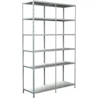 Schulte Legborden zonder grendels, H 2300 x B 1400 x D 500, wit
