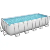 Bestway Frame Zwembad Power Steel Met Filterpomp 640 X 274 X 132 Cm