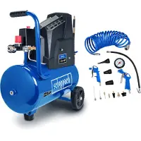 Scheppach persluchtcompressor HC30o | olievrij en duurzaam | 1100W | 24 liter reservoir | 8 bar | 200 liter luchtopbrengst | inclusief 13-delige accessoire set en 5 meter slang