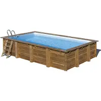 Gre Opzetzwembad Loire Set Rechthoek Met Filterpomp 620x420x133cm