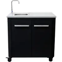 Cozze Werkbank 2-Deurs met Wasbak en Kraan 90529
