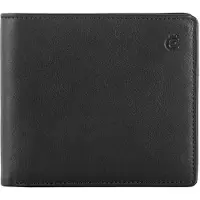 Esquire Logo Portemonnee II Leer 12 cm schwarz