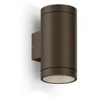 Wever & Ducre Taio Round Outdoor Wandlamp Taio Round 2.0 | Bronze | 2700 K