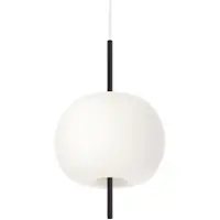 Kdln Hanglampe , KUSHI 16, dimbare, Wit, Woonkamer, Glas, Designer