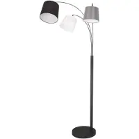 By Rydens Foggy vloerlamp sandblack, 3 armen