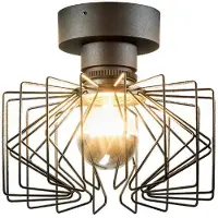 Wever & Ducre Wiro Plafondlamp Wiro 2.0 | Black Steel