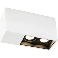 Wever & Ducre Downlight Plano petit 2.0, dimbaar, wit / opaal, Hal, Aluminium, Modern, plafondlamp