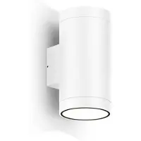 Wever & Ducre Taio Round Outdoor Wandlamp Taio Round 2.0 | White Matt | 2700 K
