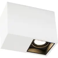 Wever & Ducre Downlight Plano 1.0, dimbaar, wit / opaal, Woon-/ Eetkamer, Aluminium, Modern, plafondlamp