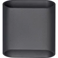 LCD LED-wandlamp buiten 5175, dimbaar, zwart, Aluminium, Modern, LED wandlamp buiten